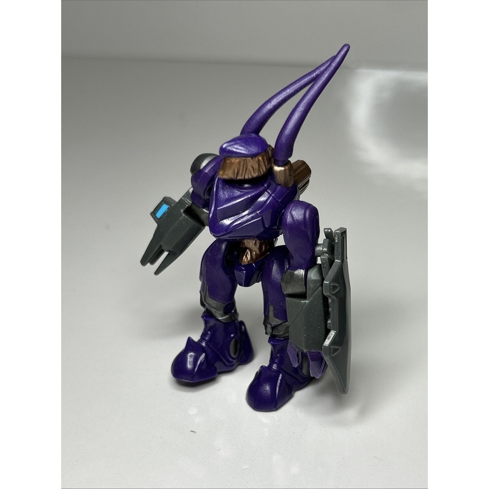 Incomplete - Mega Bloks Construx Halo Covenant Hunter‎ - Purple